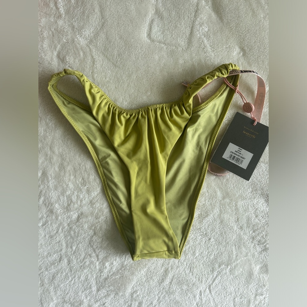 NWT House of CB Ruched Bikini Bottom - Picture 6 of 7